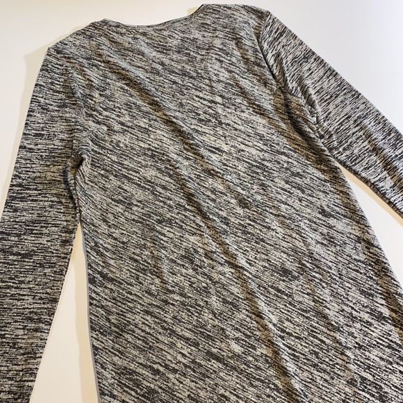 Soma XSmall Asymmetrical Long Sleeve Tunic Black/Gray New D25 - Picture 9 of 12
